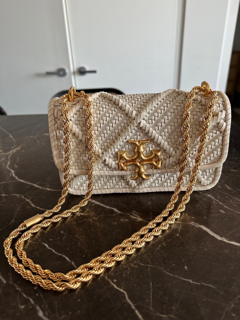 Tory Burch Small Eleanor Braided Shoulder Bag - Picture 4 of 11